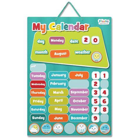 Buy Fiesta Crafts Magnetic for Kids - Colourful, Engaging ...