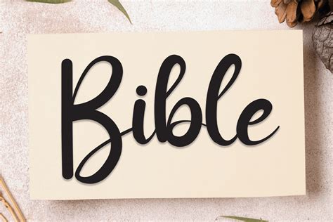 Bible Fonts