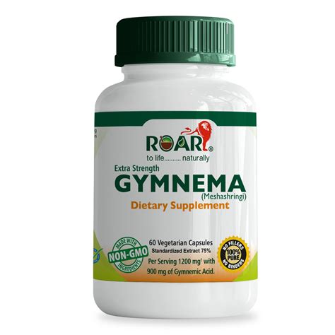 Buy ROAR TO LIFE .......... NATURALLY Gymnema Sylvestre 1200 mg ...