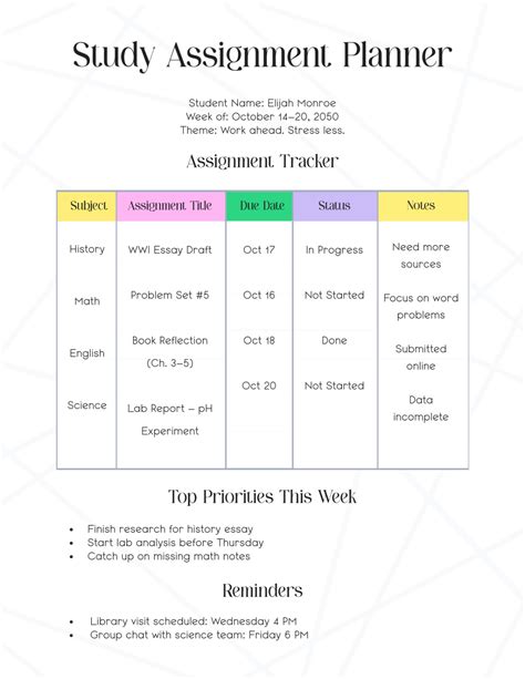 Image result for Download Assignment Planner