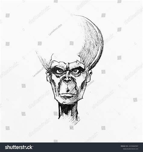 Image result for Alien Head Drawing Easy