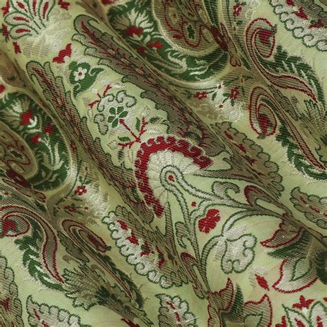 Multi-Color Kimkhab Brocade Fabric – KC Creations