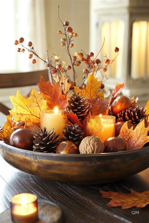 Luxurious Fall Decor Dining Table: Elegant and Plush | Fall table ...