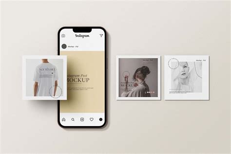 Instagram Mockup Psd Instagram Phone And Tablet Mockup | 19 Pre Made