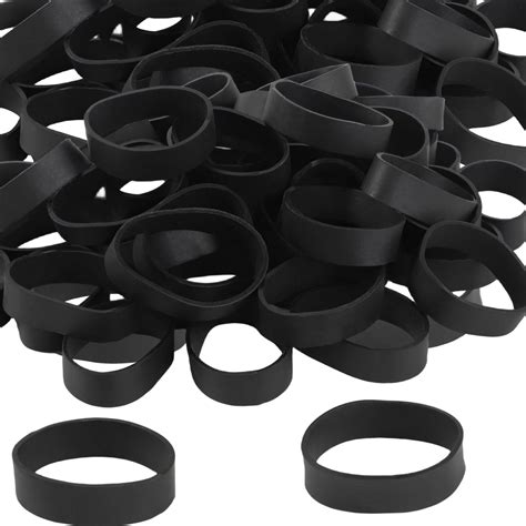 Amazon.com : Thick Rubber Bands Heavy Duty - 50 Pieces Size 84 Black ...