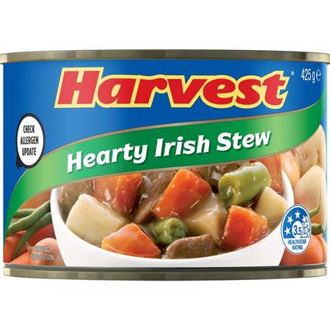 Calories in Harvest Beef Irish Stew calcount