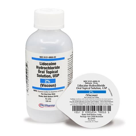 LIDOCAINE VISCOUS 2% (LIDOCAINE HYDROCHLORIDE ORAL TOPICAL SOLUTION USP ...