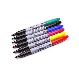 6PCS Skin Marker Pen for Tattoos and Piercing | Professional Body Art ...