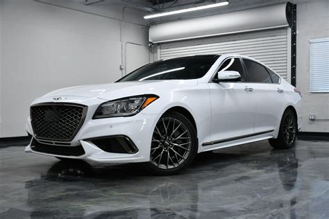 Used 2019 Genesis G80 3.8 For Sale (Sold) | Motorcars of Palm Beach Stock #KU300347