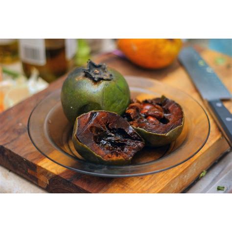Diospyros digyna (Diospyros nigra, Zapote nero, Black sapote) - Pianta ...