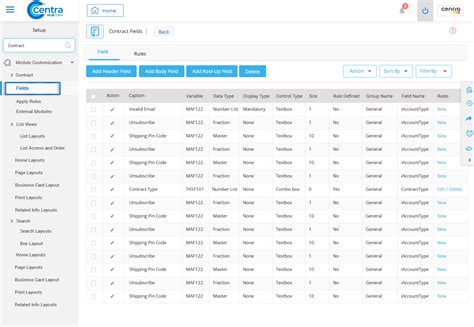 Generate Breakdown Contract | Help Guide | Knowledge Base | CentraHub CRM