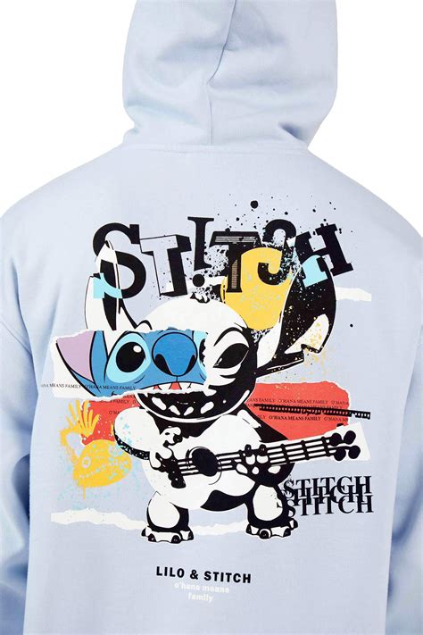 Stitch Heavyweight Hoodie - Cozy & Stylish | Bonkers Corner
