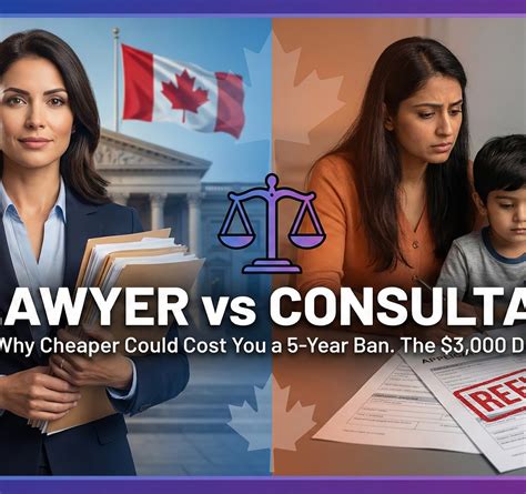 Immigration Lawyer vs. Consultant: Why "Cheaper" Costs You Your Visa