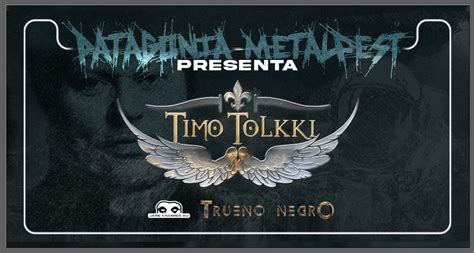 TIMO TOLKKI en Patagonia Metal-Fest, Sotano Pub, Comodoro Rivadavia, 15 ...