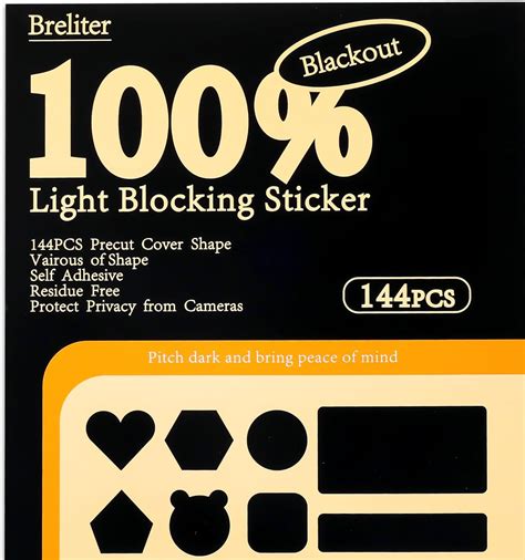 Image result for LED Light Blocking Stickers