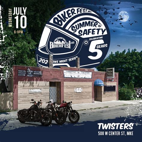 Summer of Safety Bike Night, Twisters Inn, Milwaukee, 10 July 2024 ...