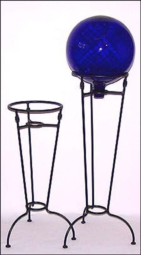 Traditional Gazing Ball Stand - Iron Elegance