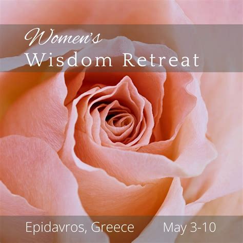 Womens Wisdom Retreat in Epidavros Greece: May 3rd 2025 with Nina Crist ...