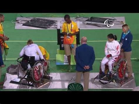 Wheelchair Fencing | POL v CHI | Women’s Team Epee - Semi finals | Rio ...
