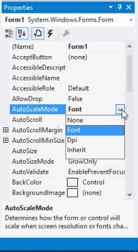 Image result for Visual Basic Form Control Properties