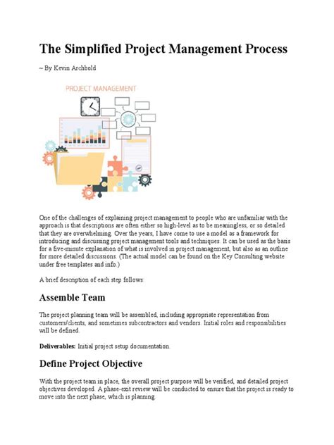 Image result for Project Management Simplified