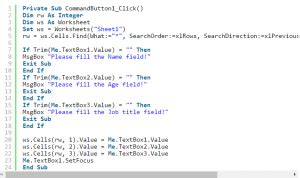 Image result for Excel VBA Code to Data Mapping with Userform