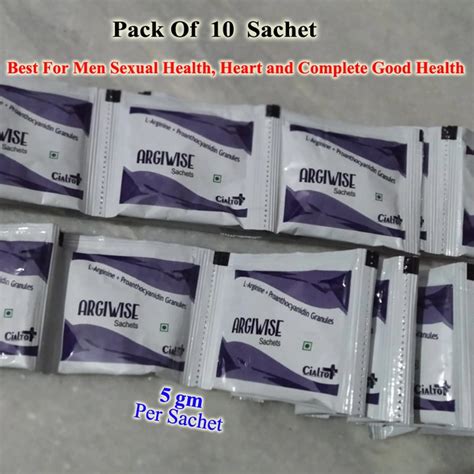 L-Arginine Sachet- Fast & Up Man Performance- Argiwise Sachet- Pack of ...