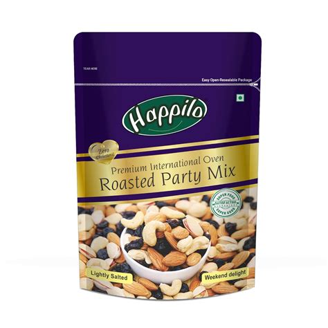 Happilo Premium International Salted Partymix 200 g | Healthy Dry ...