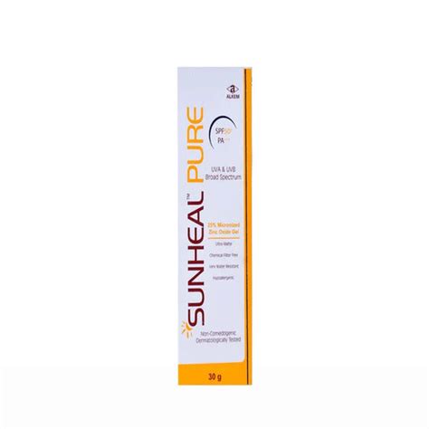 Sunheal Pure SPF 50+ Gel, 30gm