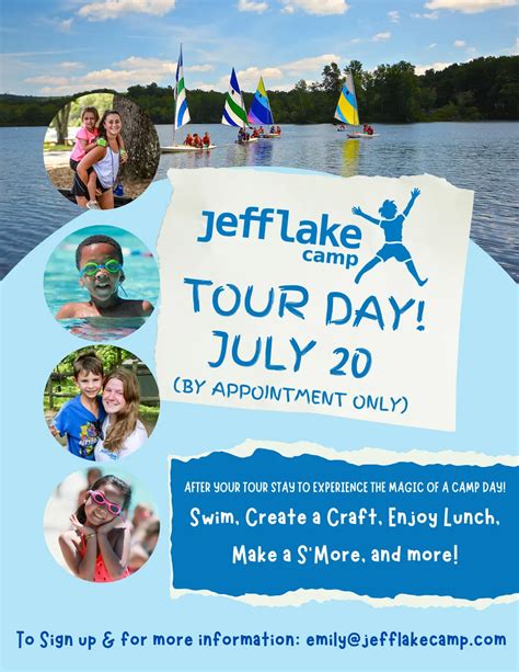 Schedule a Tour - Jeff Lake Day Camp