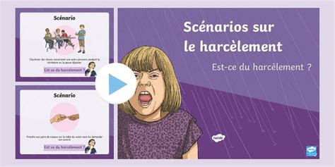 Powerpoint : Est-ce du harcèlement ? (teacher made)
