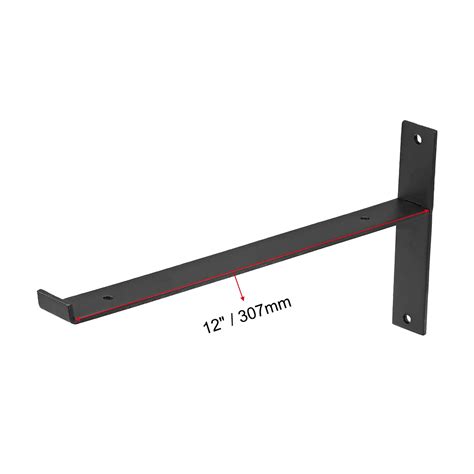 Buy Unique Bargains Wall Shelf Brackets Carbon Steel Metal Shelf ...