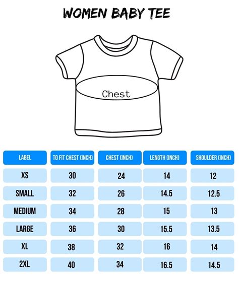 Baby T-Shirt Size Chart – T Bhai