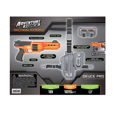 Buy Adventure Force Tactical Strike Deuce Pro Ultimate Dart Blaster ...