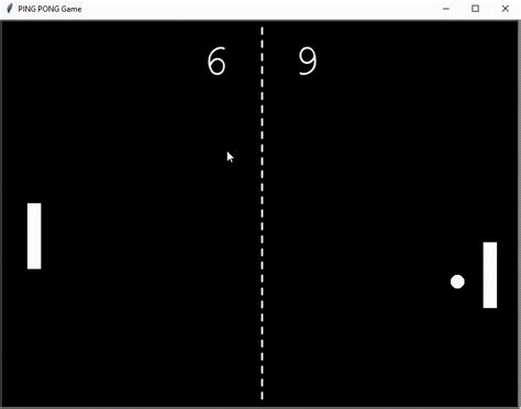 Python Ping Pong 的图像结果