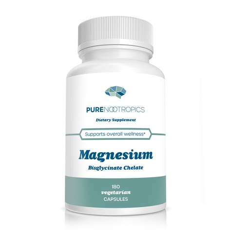 Magnesium Bisglycinate Chelate Capsules 180 Count 150 mg | BeamZen