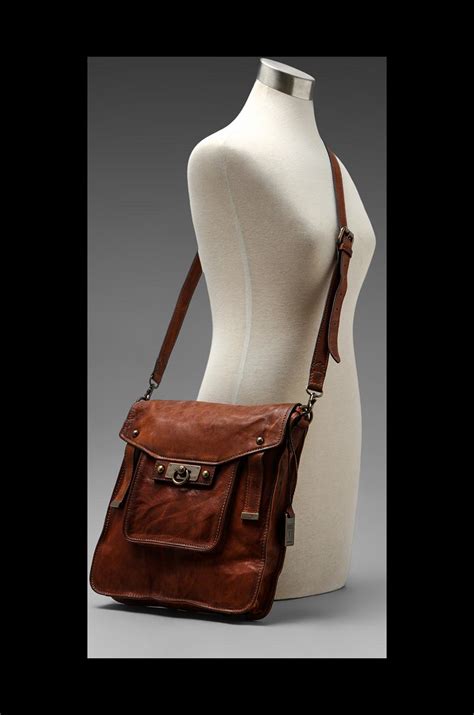 Frye Cameron Magazine Crossbody in Cognac | REVOLVE