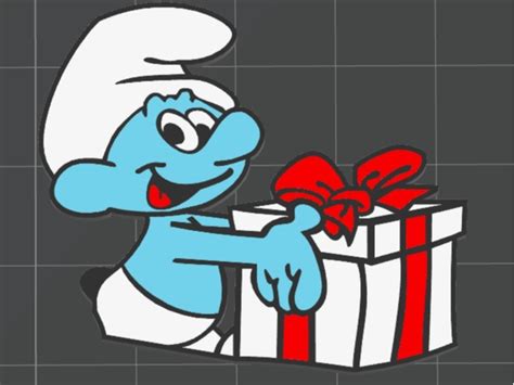 Image result for Gift Explode Smurf