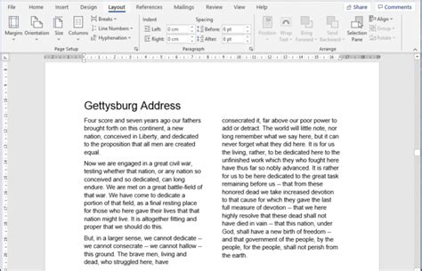 Image result for Column Break Word