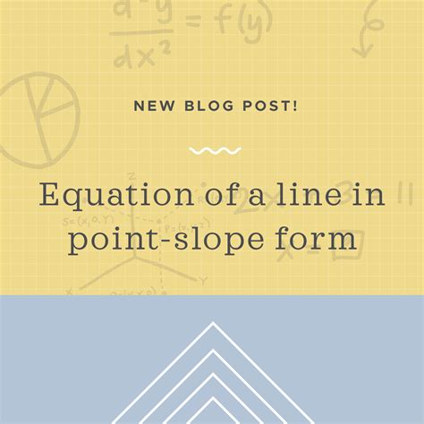 Point-Slope Formula Crash Course 的图像结果