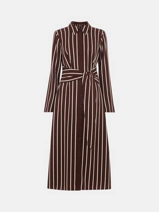 Whistles Alex Stripe Shirt Dress