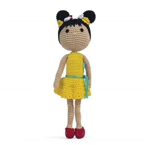 Nuluv Happy Threads Hawain Doll Yellow 3Y+