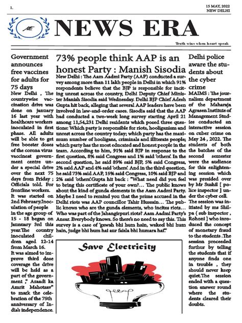 Image result for Newspaper PDF