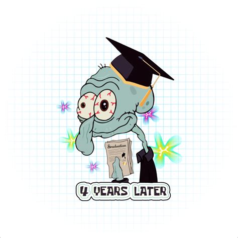 Spongebob squidward graduation – Artofit