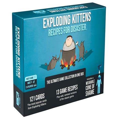 Image result for Exploding Kittens Recipe for Disaster