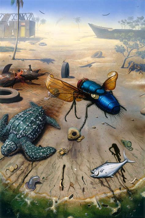 The beach Demerara, River-Delta - Alexis Rockman, 1994-96 | Nature ...