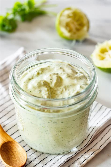 Cilantro Lime Crema Recipe