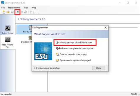 ESU LokSound Programmer Setup 的图像结果