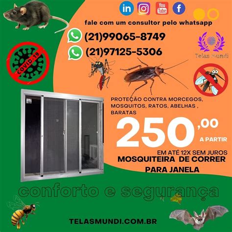 Telas mosquiteiras - Telas Mundi