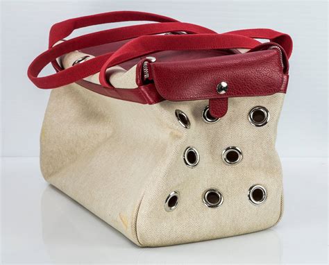 HERMES Paris Pet Dog Carrier Bag Case Sac De Transporte at 1stDibs ...